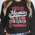 GraduationShirt For Mom Proud Mama Of 2018 Senior Tee Unisex Sweatshirt
