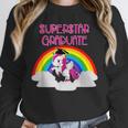 Graduation Unicorn Superstar Magical Colorful Rainbow Tshirt Unisex Sweatshirt