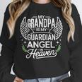 My Grandpa Is My Guardian Angel In Heaven Memory Memorial Unisex Sweatshirt