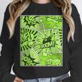 Green Comic Book Green Graphic Unisex Sweatshirt