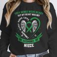 Green In Memory Of Niece Kidney Disease Awareness Products Unisex Sweatshirt