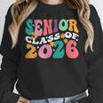 Groovy Senior Class Of 2026 My Last First Day Graduation 26 Unisex Sweatshirt
