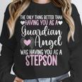 Guardian Angel Memorial In Memory Of Stepson For Stepmother Unisex Sweatshirt