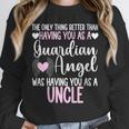 Guardian Angel Memorial In Memory Of Uncle Niece Nephew Unisex Sweatshirt Guardian Angel Memorial In Memory Of Uncle Niece Nephew Unisex Sweatshirt