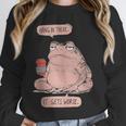 Hang In There It Gets Worse Introverts Anti Valentines Day Unisex Sweatshirt Hang In There It Gets Worse Introverts Anti Valentines Day Unisex Sweatshirt