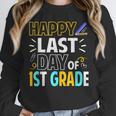 Happy Last Day Of 1st Grade Shirt Cutie Graduation Unisex Sweatshirt