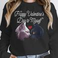 Happy Valentines Day Self Introvert Humor Antisocial Unisex Sweatshirt