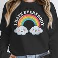 I Hate Everybody Rainbow Sarcastic Grumpy Introvert Unisex Sweatshirt I Hate Everybody Rainbow Sarcastic Grumpy Introvert Unisex Sweatshirt