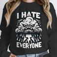 I Hate Everyone Introvert Anti-Social Dark Humor Unisex Sweatshirt I Hate Everyone Introvert Anti-Social Dark Humor Unisex Sweatshirt