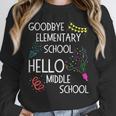Hello Middle School Graduation Elementary School T-Shirt Unisex Sweatshirt