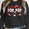 Hockey Senior Pop Pop Graduation Class Of 2026 Kids Unisex Sweatshirt
