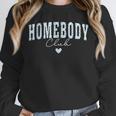 Homebody Club Checkerboard Introvert Self Growth Work Home Unisex Sweatshirt Homebody Club Checkerboard Introvert Self Growth Work Home Unisex Sweatshirt