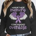 Honor Their Memory Overdose Awareness Support Unisex Sweatshirt Honor Their Memory Overdose Awareness Support Unisex Sweatshirt