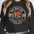 Hotrod Custom Car Automotive Nostalgia Distressed Unisex Sweatshirt