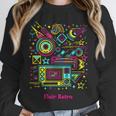 Iconic Nostalgia Vintage Graphic Unisex Sweatshirt