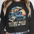 Instant Magic Frozen In Time Retro Camera Nostalgia Unisex Sweatshirt Instant Magic Frozen In Time Retro Camera Nostalgia Unisex Sweatshirt
