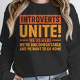 Introvert Antisocial Sarcasm Introverts Unite Anti Social Unisex Sweatshirt