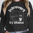 Introvert By Choice Introverted Unisex Sweatshirt Introvert By Choice Introverted Unisex Sweatshirt