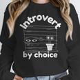 Introvert By Choice Unisex Sweatshirt Introvert By Choice Unisex Sweatshirt