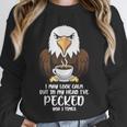 Introvert Eagle And Coffee Lovers Unisex Sweatshirt Introvert Eagle And Coffee Lovers Unisex Sweatshirt