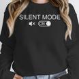 Introvert Introverts Silent Mode Minimalist Men Unisex Sweatshirt