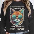Introvert Joke For Introversion Personality Pity Party Unisex Sweatshirt
