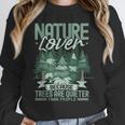 Introvert Nature Lover Introverted Forest Lover & Tree Unisex Sweatshirt