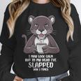 Introvert Panther And Coffee Lovers Unisex Sweatshirt Introvert Panther And Coffee Lovers Unisex Sweatshirt