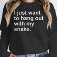 Introvert Pet Snake Owner Unisex Sweatshirt Introvert Pet Snake Owner Unisex Sweatshirt