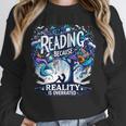 Introvert Reader Bibliofile Bookworm Loves Books Unisex Sweatshirt