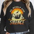 Introvert Relaxation Me Myself And Silence Mountain Vacation Unisex Sweatshirt Introvert Relaxation Me Myself And Silence Mountain Vacation Unisex Sweatshirt