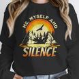Introvert Relaxation Me Myself And Silence Mountain Vacation Unisex Sweatshirt Introvert Relaxation Me Myself And Silence Mountain Vacation Unisex Sweatshirt