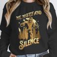 Introvert Relaxation Me Myself And Silence Vacation Bigfoot Unisex Sweatshirt