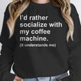 Introvert Sarcastic Coffee Lovers Unisex Sweatshirt Introvert Sarcastic Coffee Lovers Unisex Sweatshirt
