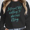 Introvert But Willing To Discuss RVing Unisex Sweatshirt Introvert But Willing To Discuss RVing Unisex Sweatshirt