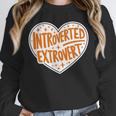 Introverted Extrovert People Hater Calm Peace Lover Unisex Sweatshirt