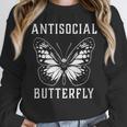 Introverted Introvert Antisocial Butterfly Unisex Sweatshirt Introverted Introvert Antisocial Butterfly Unisex Sweatshirt