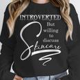 Introverted Skincare Esthetician Beautician Cosmetologist Unisex Sweatshirt