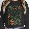Introverted But Willing To Discuss Plants Botanical Unisex Sweatshirt