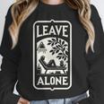 Introvert's Peaceful Solitude Graphic Leave Alone Quiet Unisex Sweatshirt