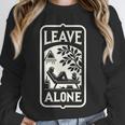 Introvert's Peaceful Solitude Graphic Leave Alone Quiet Unisex Sweatshirt