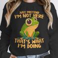 Introverts Thats What Im Doing Just Pretends Unisex Sweatshirt