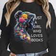 Just a Girl Who Loves Books Unisex Sweatshirt