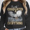 I Just Graduated I Know Everything Graduation Unisex Sweatshirt