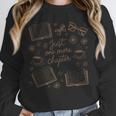 Just One More Chapter Book Lover Reading Men Women Matching Unisex Sweatshirt