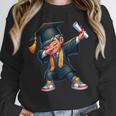 Kids Boys Grad Dabbing Graduation Class Of 2025 Unisex Sweatshirt