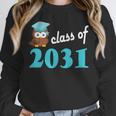 Kids Class Of 2031 Graduation Year T-Shirt Back To School Unisex Sweatshirt