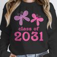 Kids Class Of 2031 Kindergarten Girls Graduation T-Shirt Unisex Sweatshirt