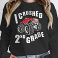 Kids I Crushed 2nd Grade Monster Truck School Graduation Unisex Sweatshirt