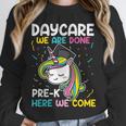 Kids Daycare Graduation Unicorn Last Day Of School Kids Unisex Sweatshirt